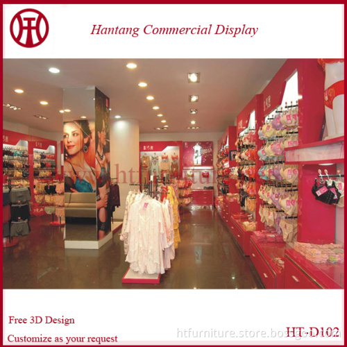 Professional 3D mall kids garment showcase design